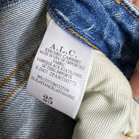 A.L.C. Bootcut Denim Jeans Size 25 NWOT - Picture 6 of 10